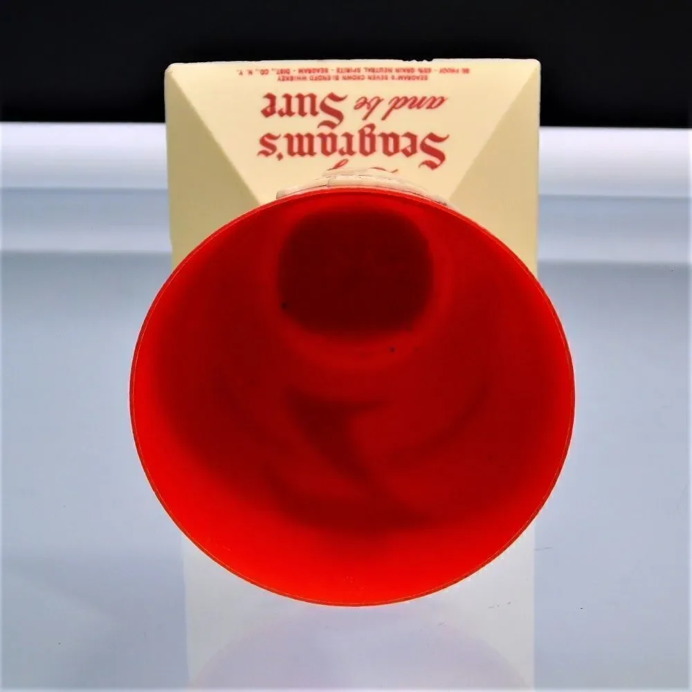Seagrams Seven Crown Whiskey Bar Display Cup